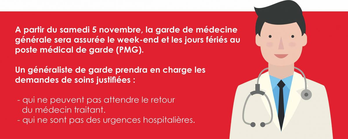 Poste Médicaux de Garde (PMG) en Brabant-Wallon