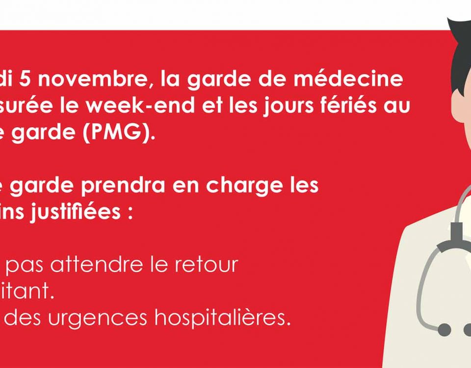 Poste Médicaux de Garde (PMG) en Brabant-Wallon